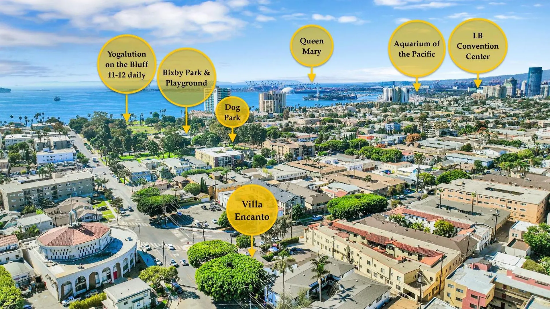 Villa Encanto- Luxe Historic Spanish Beach Villa With 6 King Bedrooms Long Beach 0*,  United States